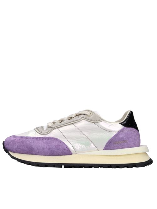Sneakers in pelle e tessuto HIDNANDER | TENKEI HE1WS400 433ARGENTO-ORCHIDEA-NERO